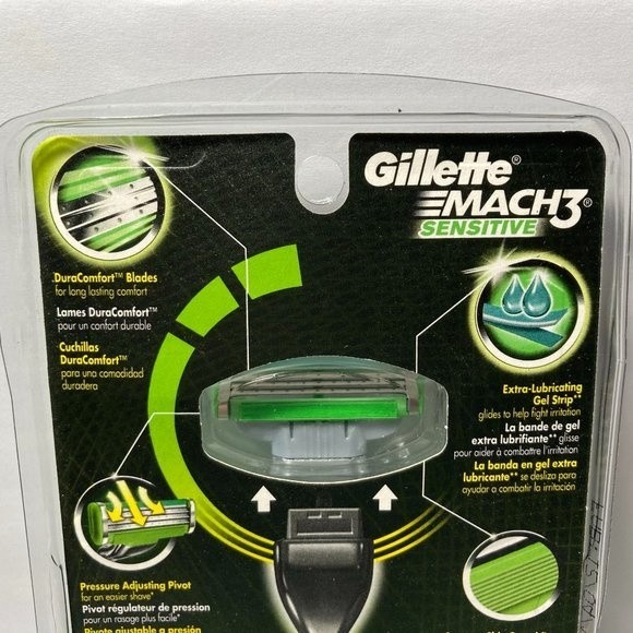 Gillette Mach 3 Sensitive Men's Razor - Picture 6 of 13
